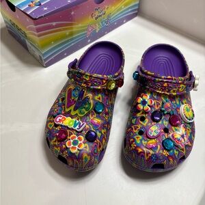 Lisa frank crocs
